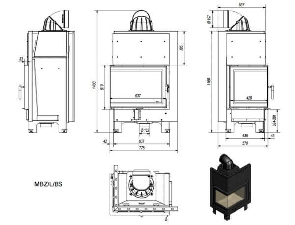 MBZ 13 kW BS ľavé presklenie - Image 7